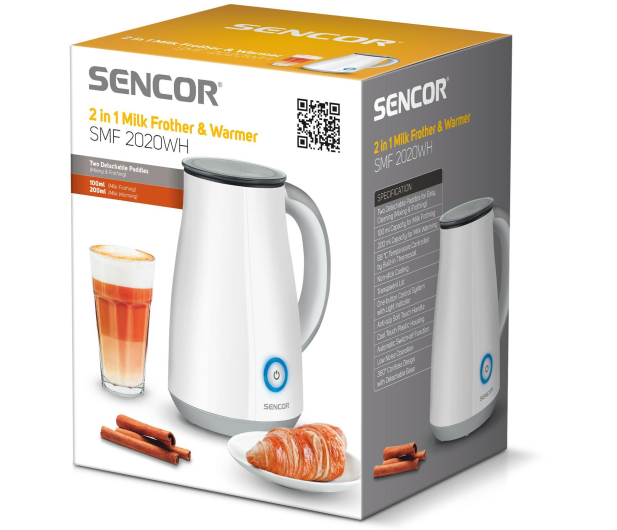 Sencor Spieniacz do mleka SMF 2020WH - 1067763 - zdjęcie 2